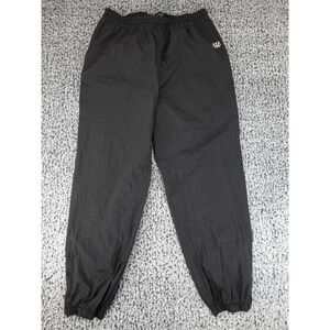 USA Olympic JCPenney Track Pants Mens XLarge Black Vintage 90s Windbreaker